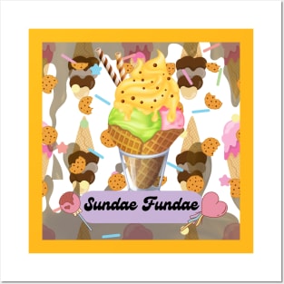 Sundae Fundae Posters and Art